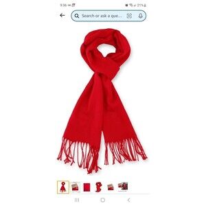 Classic Cashmere Feel Winter Scarf Super Soft Collection